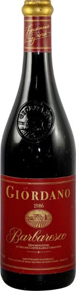 Barbaresco, 1986