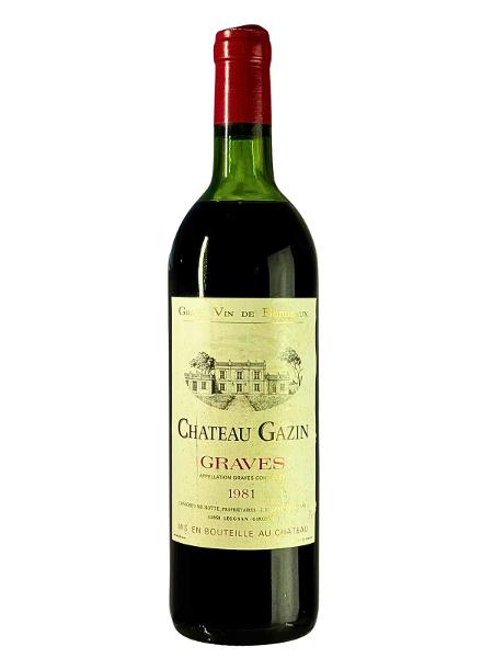 Chateau Gazin, 1981
