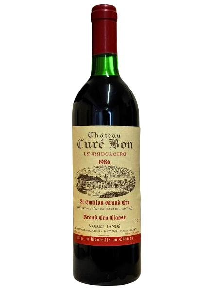 Chateau Cure Bon La Madaleine , 1986