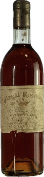 Chateau Rieussec, 1969
