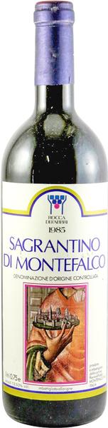 Sagrantino di Montefalco, 1985