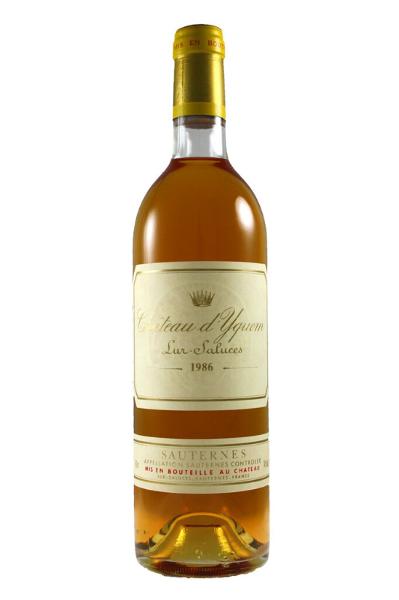 Chateau d'Yquem, 1986