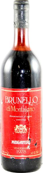 Brunello di Montalcino, 1978