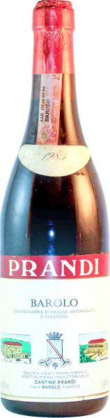  Barolo Prandi, 1985