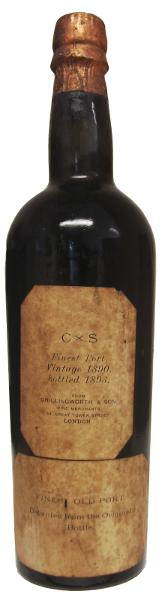 Chillingworth and Son Vintage Port , 1890