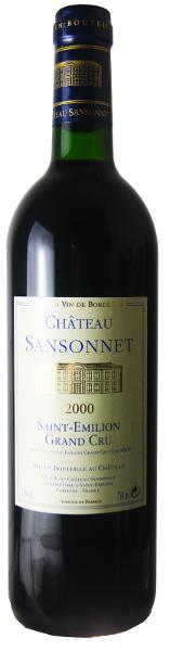 Chateau Sansonnet, 2000