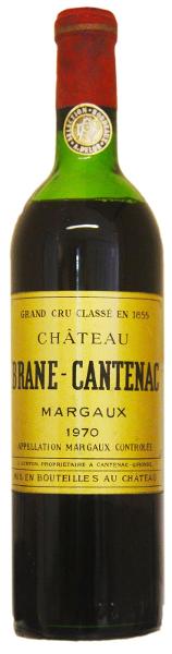 Chateau Brane Cantenac , 1970