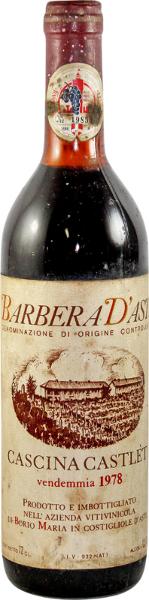 Barbera d'Asti, 1978