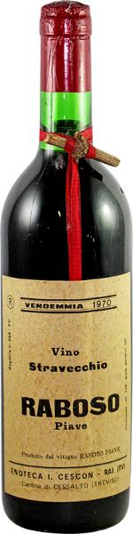 Raboso, 1970