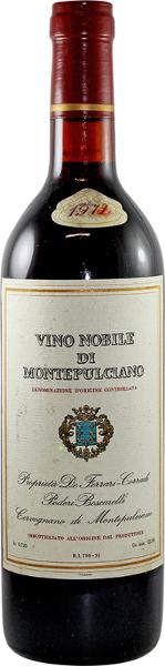 Nobile di Montepulciano, 1971