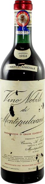 Nobile di Montepulciano, 1964