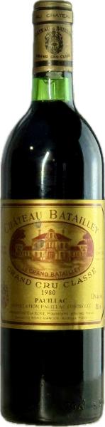 Chateau Batailley, 1980