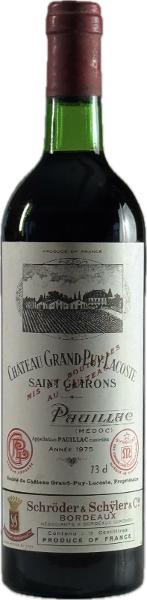 Chateau Grand Puy Lacoste, 1975