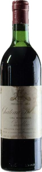 Chateau Pibran, 1982