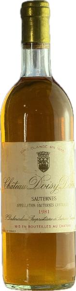 Chateau Doisy Daene, 1981