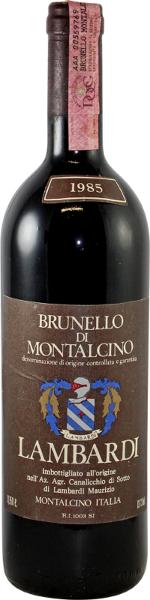 Brunello di Montalcino, 1985