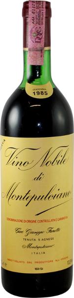 Nobile di Montepulciano, 1985
