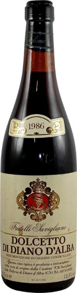 Dolcetto, 1986