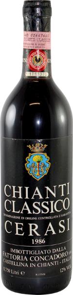 Chianti, 1986