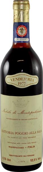 Nobile di Montepulciano, 1977