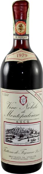 Nobile di Montepulciano, 1979