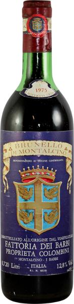 Brunello di Montalcino, 1975