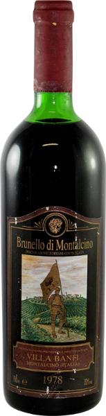 Brunello di Montalcino, 1978