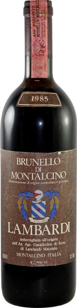 Brunello di Montalcino, 1985