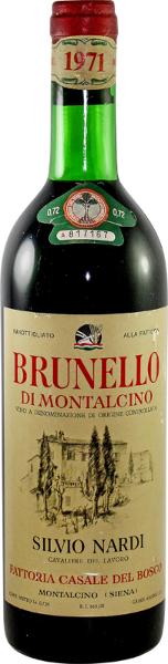Brunello di Montalcino, 1971