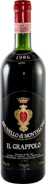 Brunello di Montalcino, 1986