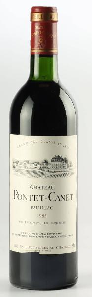 Chateau Pontet Canet, 1985