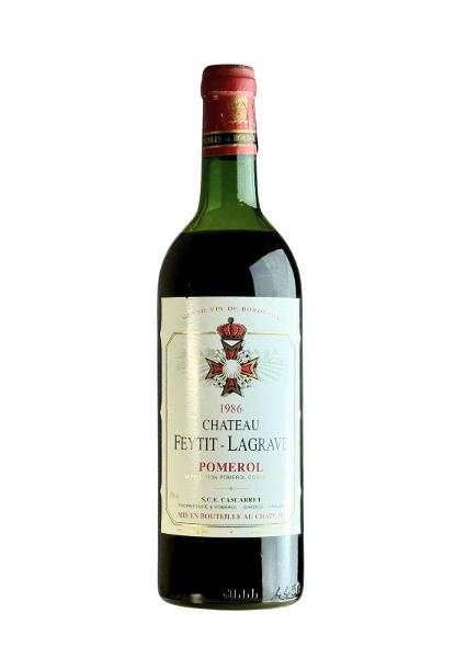 Chateau Feytit-Lagrave , 1986