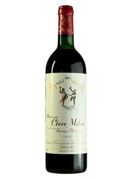 Chateau Clerc Milon Rothschild , 1987