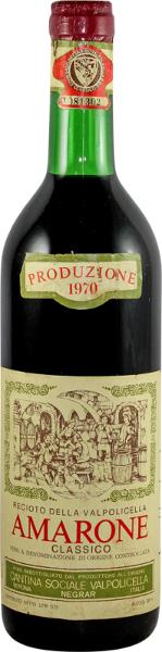Amarone della Valpolicella, 1970