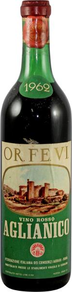 Aglianico del Vulture, 1962