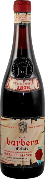 Barbera d'Asti, 1976