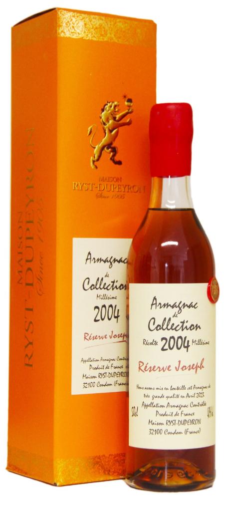   Ryst Dupeyron Armagnac, 2004