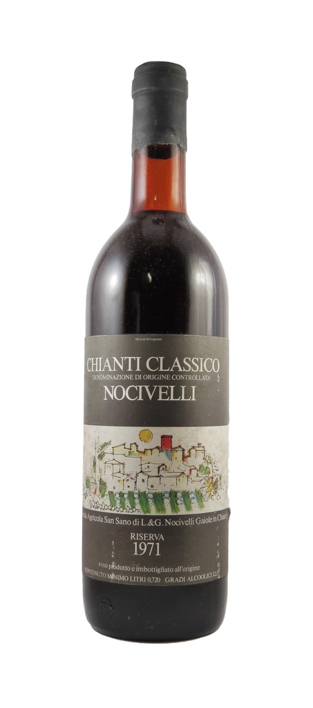 Chianti Classico 1971 Nocivelli - Riserva | Vintage Wine and Port