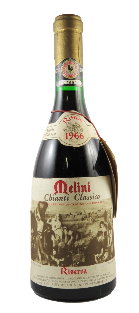 Chianti Classico 1966 Melini - Riserva | Vintage Wine and Port