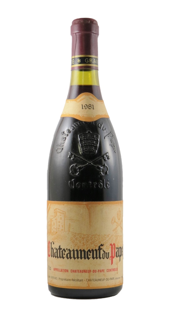 Chateauneuf du Pape 1981 Jean Versino | Vintage Wine and Port