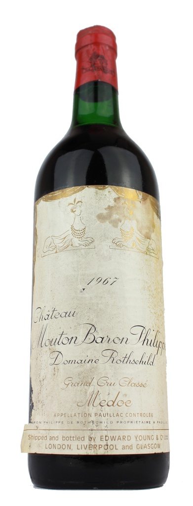 Chateau Mouton Baronne Philippe Rothschild, Red Wine , 1967