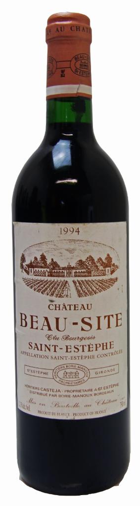 Lot 305 - Six bottles of 75cl red wine: 1994 Chateau